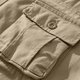 thumbnail image 4 of Pantalones para Hombre con Bolsillos Y Cintura Elástica, Botón Casual Clásico, Pantalones Cortos de Carga de Verano para Hombres, 4 of 9