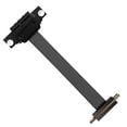 thumbnail image 1 of MasteelfCA PCI-E 3.0 Extender Riser Cable 30cm PCIe 1X High Speed PCIE Riser Cable Supply, 1 of 7