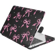 MOSISO Case Compatible with MacBook Air 13.6 inch M4 M3 M2 2025-2022 /Air 13 M1 2022-2018 /Pro 13 inch M2 M1 2025-2016, PU Leather Portfolio Protective Stand Cover