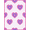 Pink Purple, Pattern 1, variant on ODIKA 8'x10' Washable Area Rug Pink Dots Whimsical Borders Ombre Gradient Watercolor Large Confetti Refined for Living Room, Under Sectional, Family , Durable, Non-Slip