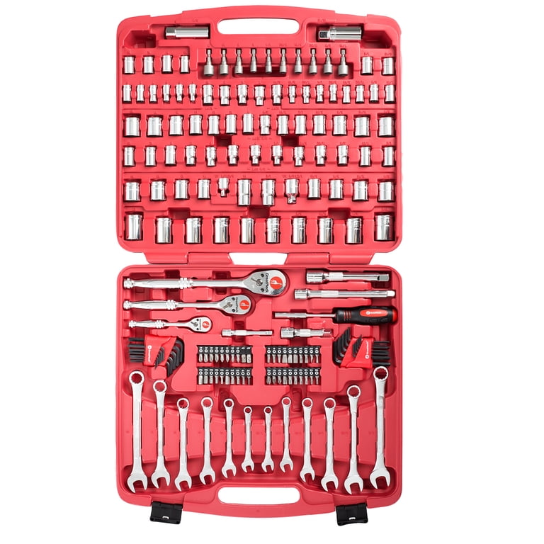 GreatNeck Mechanic's Tool Set, 175 Pieces, for Routine Auto