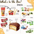 thumbnail image 4 of Premium International Asian Snack Box with Korean spicy chicken noodles and Exotic Snacks from Around the World - Perfect Care Package Gift for Friends, Family, and Coworkers. (Carbonara/Cre, 4 of 5
