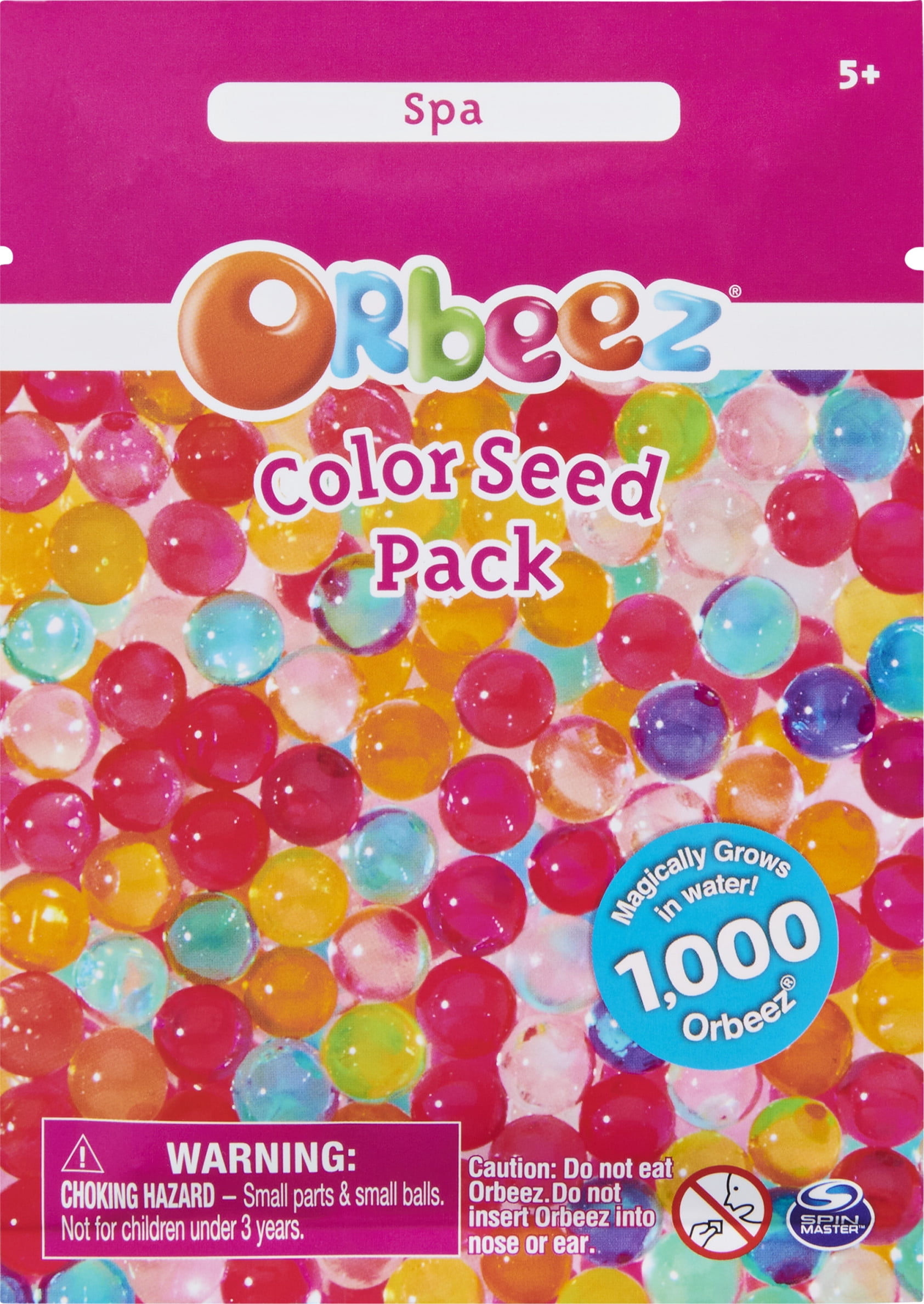 Orbeez, Color Seed Pack with 1,000 Orbeez Seeds to Grow (Styles May Vary)