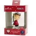 Hallmark Peanuts Charlie Brown with a Christmas Tree Resin Ornament