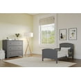 thumbnail image 5 of Child Craft Harmony 3 Drawer Dresser with Removable Changing Table Topper for Nursery or Bedroom, Plenty of Storage, Anti-Tip Kit Included to Prevent Tipping, Non-Toxic, Baby Safe Finish (Cool Gray), 5 of 5