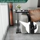 thumbnail image 3 of Mesa auxiliar C Table, altura ajustable, bandeja de TV giratoria de 360°, negra, 3 of 6
