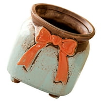 SEWCHICS Small Flower Holder Ceramic Succulent Planter 1Pcs