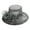 Grey, variant on Sun Visors for Women Golf Hat Foldable UV for Hiking Days European And Fashion Sun Hat Mesh Lace Flower Sun Hat Outdoor Foldable Large Brim Women's Hat Summer