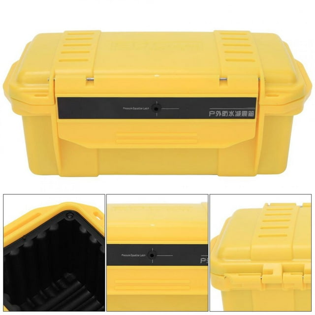 LAFGUR Waterproof Tool Box Waterproof Tool Box Storage ABS Strengthen Hard Plastic 1PCS