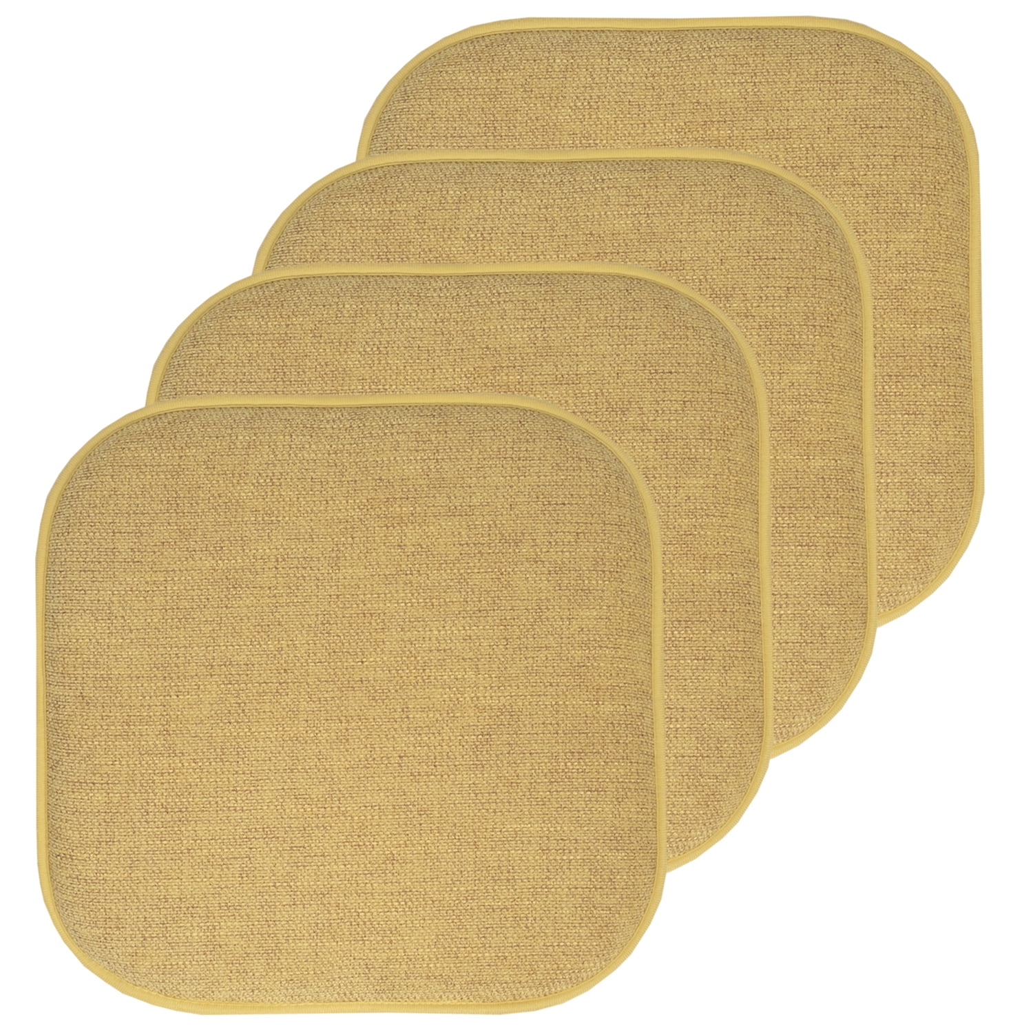 gold seat pads