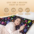 bright dots print Long Body Pillow Cover Hidden Zipper Body Pillow