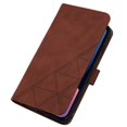 thumbnail image 1 of PANDACO Brown Suede Wallet Case for iPhone 14, 1 of 3