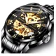thumbnail image 1 of Reloj Automático Ben Nevis Esqueleto Acero Inoxidab Impermeable Y Luminoso Para Hombre Correa Negro, 1 of 8