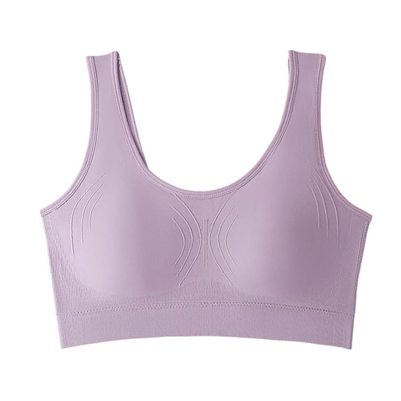 Zpanxa Wireless Tube Top Bra for Women Racerback Wide Straps Comfort Support Non Padded Lightly Lined Bandeau Strapless Fashion