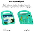 thumbnail image 2 of Decase for iPad Mini 7th(A17 Pro) 2024 / Mini 6th Generation 8.3" 2021, Kids EVA Cover with Stand Handle, for iPad Mini 7 6 8.3 Inch (A2995 A2996 A2567 A2568 A2569),Case With shoulder Strap,Green, 2 of 9