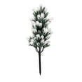 thumbnail image 2 of Hyknon Christmas Artificial Flowers with Ground Stake, UV Resistant Fake Flowers, Fade Resistant Realistic Fake Plants, Weatherproof Faux Greenery Bushes Tree for Garden Yard Porch Patio Decor 22.8", 2 of 7