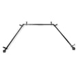 thumbnail image 3 of Berenice 13/16" Bay Window curtain rod 20"-36", 38"-72" - Black,(ABay-93-2), 3 of 4