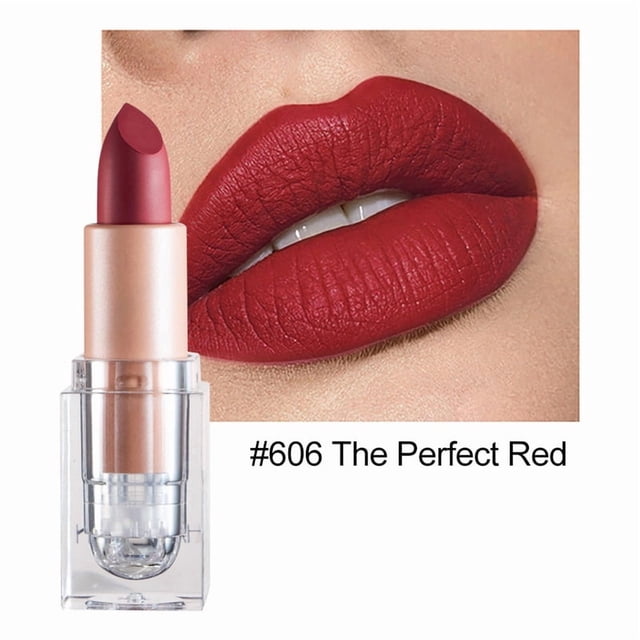 12-color Matte Lipstick Crystal Square Lipstick