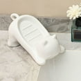 thumbnail image 6 of Hxlamzoo Adorable Cat-shaped Soap Dish - Sturdy Plastic Non-slip Soap Holder for Bathroom & Shower, Compact 5.51x3.94x3.35in White Home Decor with Effective Drainage System, 6 of 6