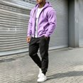 thumbnail image 6 of DYTTDG Men's 2-Piece Tracksuit Set, Full Zip Hooded Sweatshirt and Drawstring Jogger Pants, Casual Athletic Sweatsuit with Pockets for Daily Gym Wear S-XXXL, 6 of 8