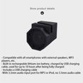 thumbnail image 2 of Xingzhi Haut-Parleur à Induction Sans Fil, Subwoofer de Résonance Créatif pour Téléphone, 2 of 7