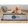 thumbnail image 1 of Alfombrilla de silicona para perros Carry360, 36 x 24 cm, impermeable, gris, 1 of 7