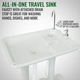 thumbnail image 6 of Hike Crew Portable Sink, 7 gal. Tank, 28.3" L x 16.5" W, 6 of 7
