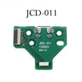thumbnail image 4 of 11 Placa de puerto de carga Jds-001 011 030 040 050 para controlador plástico verde, 4 of 5