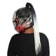 thumbnail image 3 of Peluca de casco con 12 trenzas, trenza para motocicleta, esquí, ciclismo, decoraciones para casco, trenzas, cola de caballo punk para mujer y niña, accesorio para casco, 3 of 4