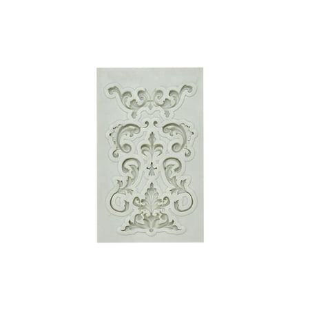 

Bake DIY Antique Embossed Frame Pattern Cake Chocolate Aromatherapy Plaster Ornaments Silicone Mould