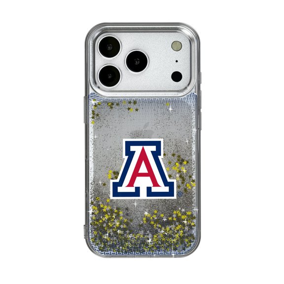 Arizona Wildcats Linen Logo iPhone Glitter Case
