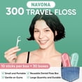 thumbnail image 4 of 300 dental floss picks, 30 packs with dental floss picks boxes, adult Christmas stocking fillers, bulk adult Christmas stocking fillers, adult party favors., 4 of 4