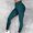 Blue, variant on Yoga Pants Women’s Leggings Elastic High Waist Belly Control Workout Trousers Solid Color Comfortable Tights Slim Fit Climb Athletic Jogger Mint Green