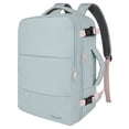 thumbnail image 1 of Mochila Taygeer Personal Item gris en polvo de 35 L con puerto USB, 1 of 9