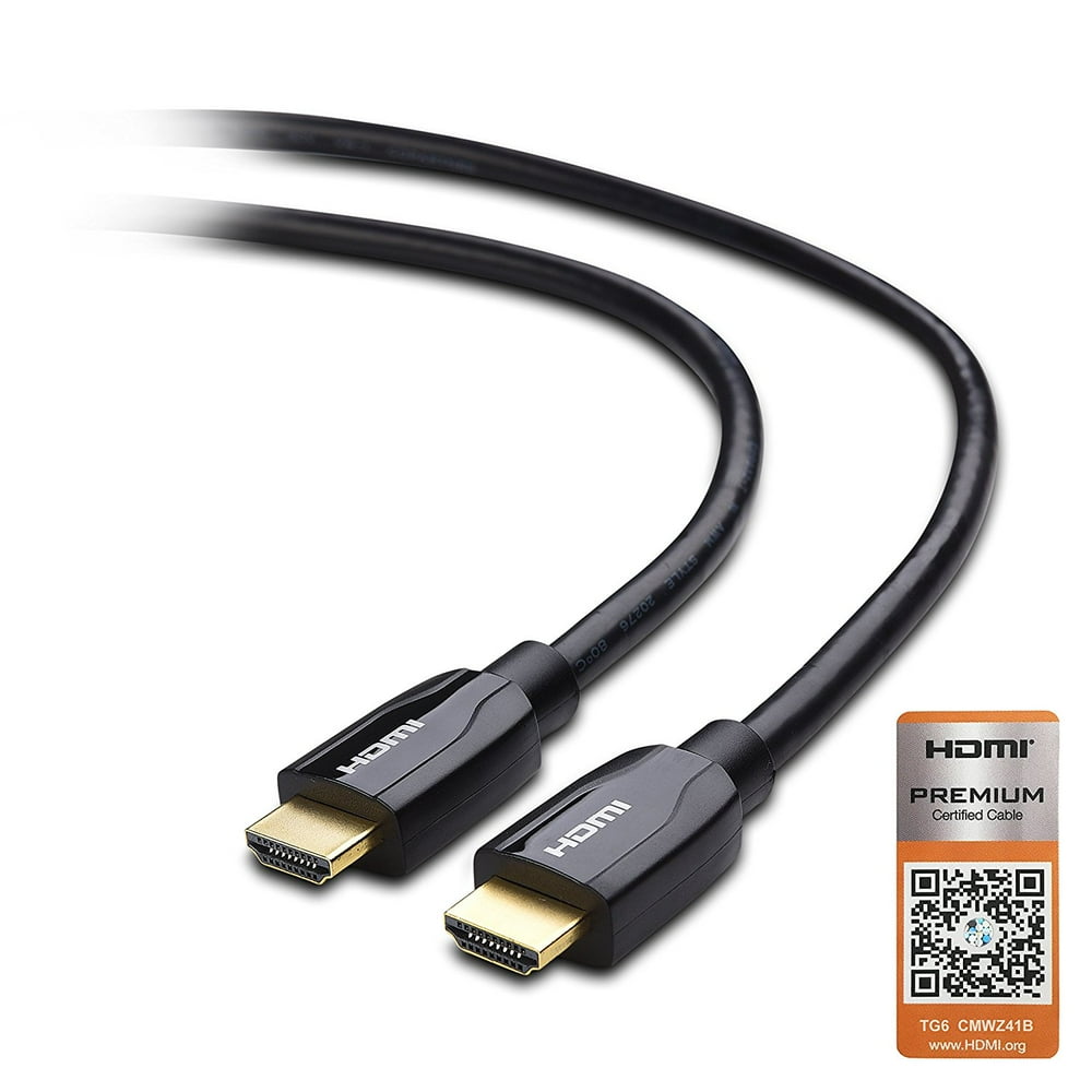 Cable Matters Premium Certified HDMI Cable (Premium HDMI Cable) with 4K