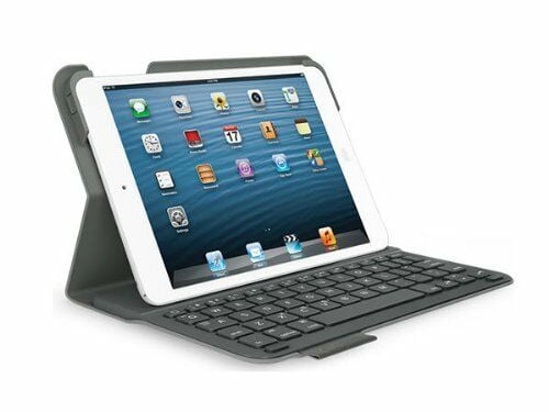 Logitech Wireless Bluetooth Ultrathin Keyboard Case Cover for iPad AIR White 