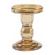 thumbnail image 1 of Candelabro de cristal de estilo retro, candelabro de vela de pilar, candelabros artesanales decorativos para el hogar, sala de estar, decoración de 8cmx11cm, 1 of 9