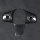 thumbnail image 2 of Cubierta Del Volante De Fibra De Carbono, Ajuste De Los Botones Del Volante Para La Decoración Interior Del Automóvil Modelo 3 17-19, 2 of 5