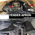thumbnail image 3 of Set for Ford Ranger Everest U375 UA Front Splash Shield Fender Liner Apron Seal, 3 of 5