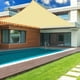 thumbnail image 2 of Vela de Sombra Cuadrada Rectangular 2x3 m Color Sable, Lona Impermeable 95% Protección Rayos UV, para Exterior, Jardín y Terraza, Piscina, 2 of 5