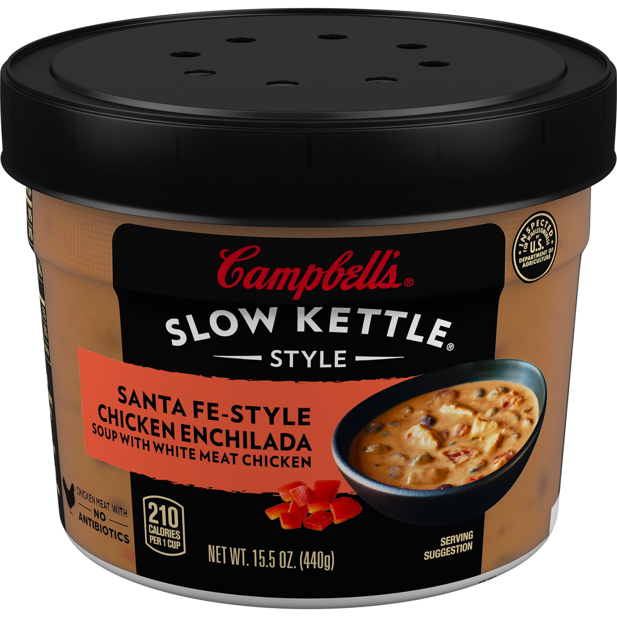 Campbell's Slow Kettle Style Santa FeStyle Chicken Enchilada Soup with