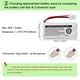 thumbnail image 4 of Batería iMAH BT162342, 2,4 V, 300 mAh, Ni-MH, paquete de 6, 4 of 5