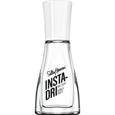 Sally Hansen Insta-Dri Nail Color Polish, White on Time, 0.31 fl oz, Quick Dry