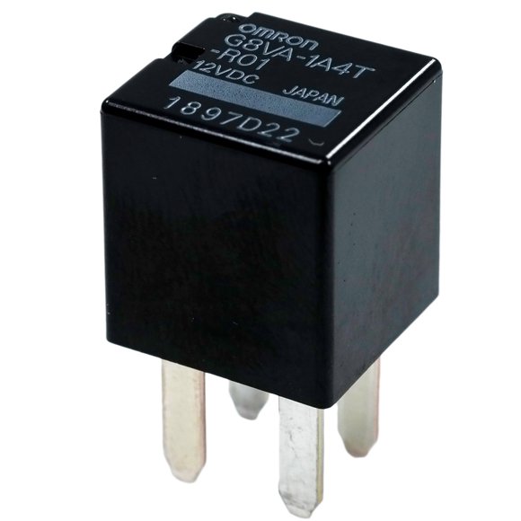 Relé Omron G8VA1A4TR01 de 4 pines, 12 V, 20 A, óxido de estaño plateado