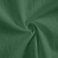 thumbnail image 6 of YTCAMLO Collared V Neck Womens Cotton Linen Blouses Casual Solid Short Sleeve Shirts Lightweight Button Business Tunic Tops, Army Green S, 6 of 7