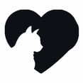 thumbnail image 1 of Cuadro Decorativo de Metal con Diseño gato corazon Chico, 1 of 4