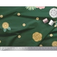 thumbnail image 2 of Soimoi Silk Fabric Artistic Flower Print Fabric by Yard 42 Inch Wide, 2 of 3