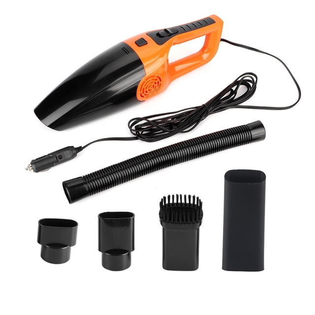 Aspiradora portátil de mano para coche, 12 V, 3600 Pa, doble uso, para aspirar en seco y húmedo.