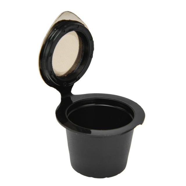 Cup, Coffee Filter Refillable 50ML Stainless Steel For Kitchen For Office Gold Plated, Plated