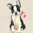 thumbnail image 2 of CafePress - Boston Terrier Rose Tote Bag - Unisex Canvas Tote Bag, Beige, 1-Piece, 2 of 6